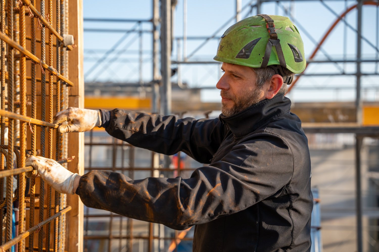 Mitarbeiter bei der Arbeit